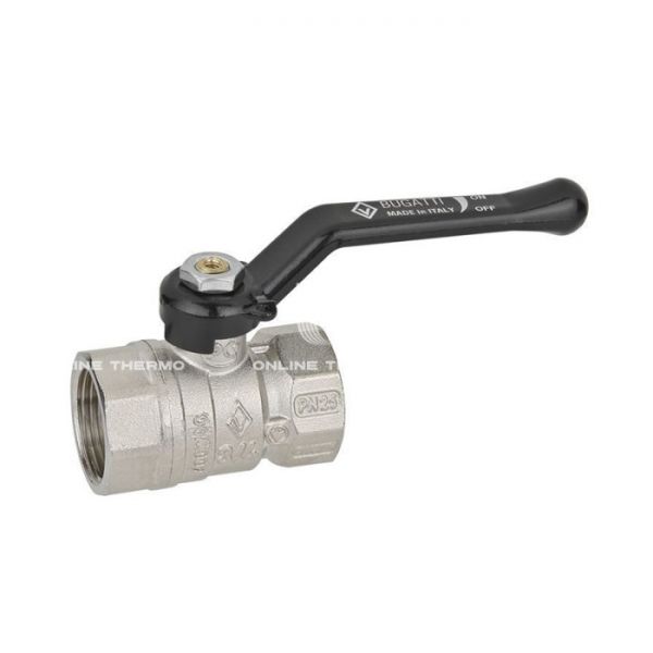 Кран шаровый Bugatti Arizona 06000105 1" ВР-ВР, 600, стандартный проход, ручка-рычаг