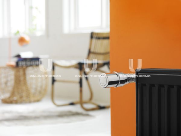 **Термостатическая головка (термостат) Danfoss 013G6180 RAX-K 6180, жидкостная, M30х1.5, хромированная