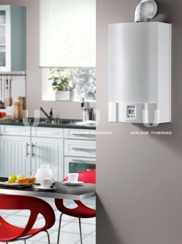 Настенный газовый котел De Dietrich ZENA MS 24 FF CZB46524352-, одноконтурный, закрытая камера, 24 кВт