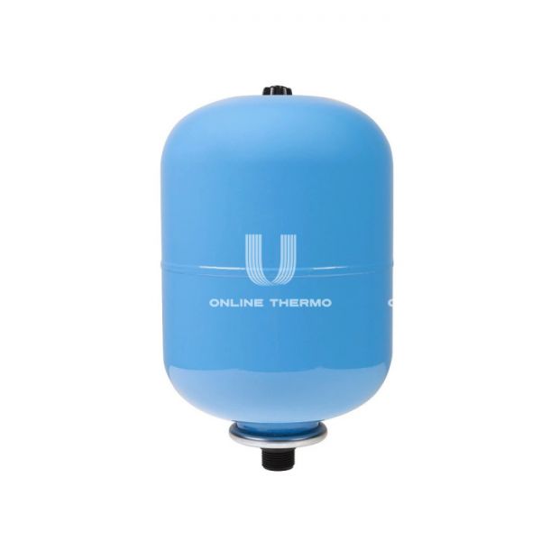 *Гидроаккумулятор (расширительный бак) для водоснабжения Джилекс ВП 6, 6 литров,  синий, вертикальный, подвесной