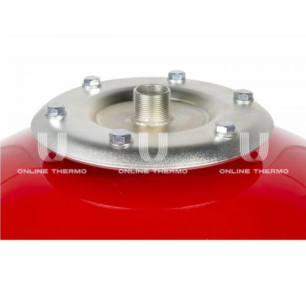 Расширительный бак для отопления Джилекс В 200, 200 литров, красный, вертикальный на ножках