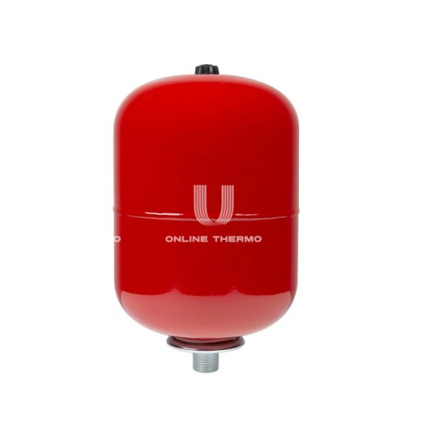 Расширительный бак для отопления Джилекс В 6, 6 литров, красный, вертикальный, подвесной