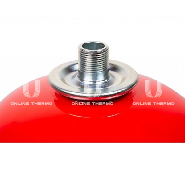 Расширительный бак для отопления Джилекс В 6, 6 литров, красный, вертикальный, подвесной