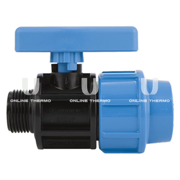 Джилекс Кран шаровой 32х1"П резьба наружная