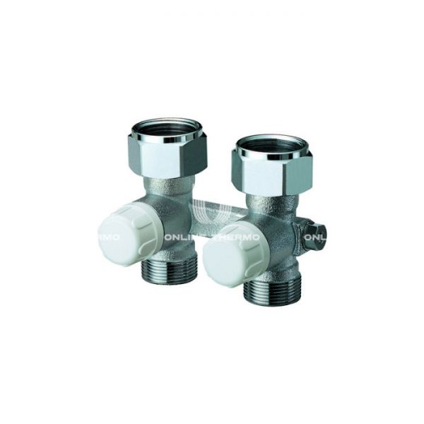 Узел нижнего подключения FAR, FV 1424, 1/2" НР-НГ, прямой, хромированный