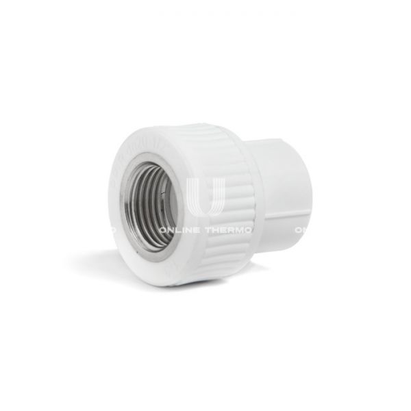 Муфта переходная (переходник) ППР (полипропиленовая) с внутренней резьбой Fusionplast 4203FP, 25х1/2", комбинированная
