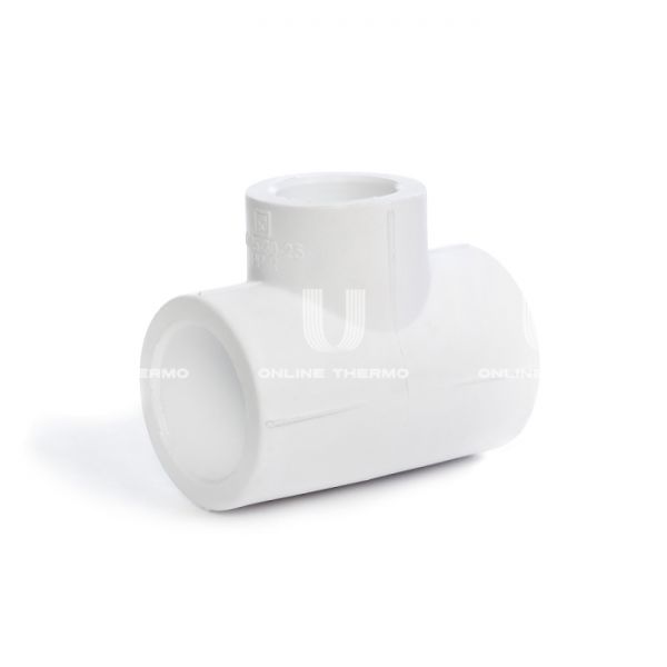 Тройник переходной  ППР (полипропиленовый) Fusitek FT01218, 75х40х75 мм