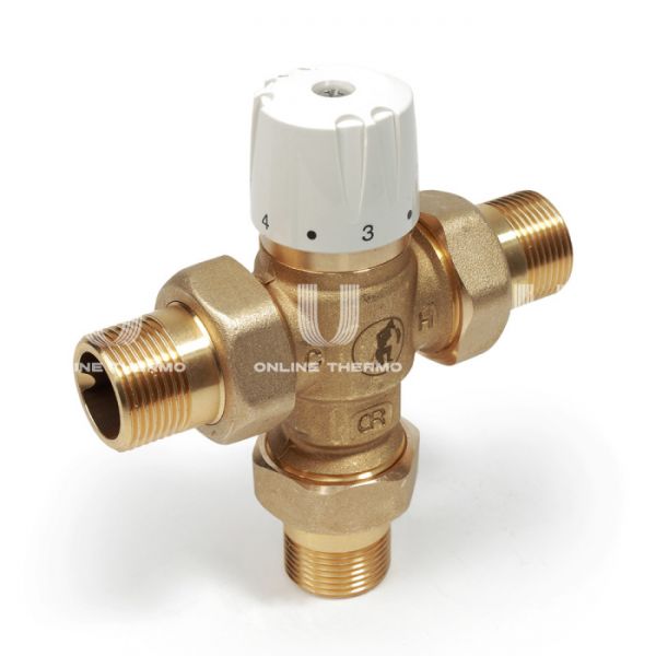 Термостатический смесительный клапан Giacomini R156Y223, НР 1/2", смешение вниз