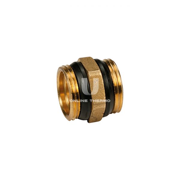 Ниппель равносторонний Giacomini R189DY004, 3/4", с прокладкой o-ring