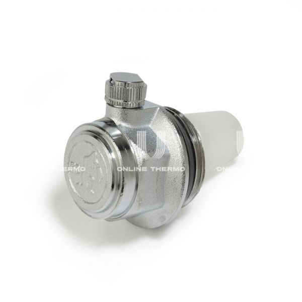 Автоматический воздухоотводчик для радиаторов Giacomini R200X001, 1" НР, угловой, правый