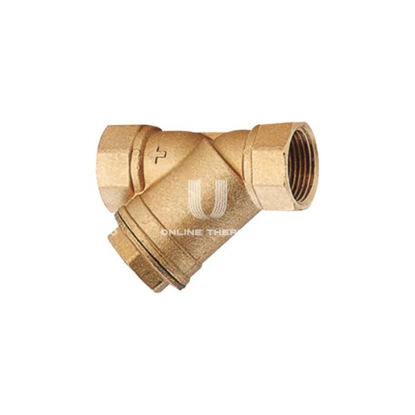 Косой фильтр механической (грубой) очистки Giacomini R74AY103, 1/2" ВР-ВР