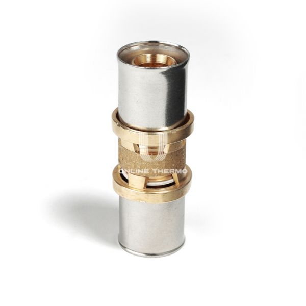 Муфта равносторонняя Giacomini RM102Y003, 16 мм, пресс-фитинг