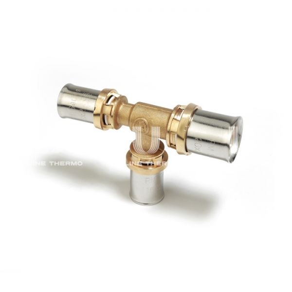 Тройник переходной Giacomini RM151Y063, 20х16х16, пресс-фитинг