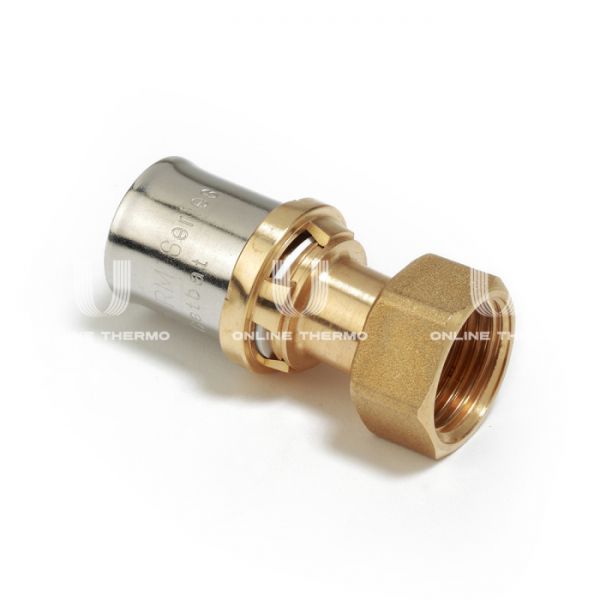 Муфта переходная (переходник) с накидной гайкой Giacomini RM179Y069, 26х3/4", пресс-фитинг