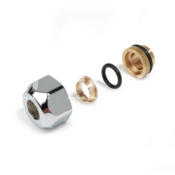 Резьбозажимное соединение Giacominni T178CX016, 16х15, для подключения медной трубки