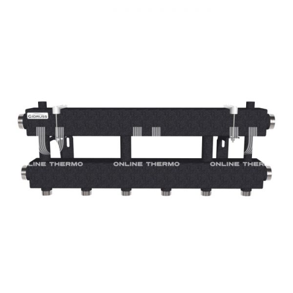 Модульный распределительный коллектор Gidruss (Гидрусс) MK-150-3x25, до 150 кВт, конструкционная сталь