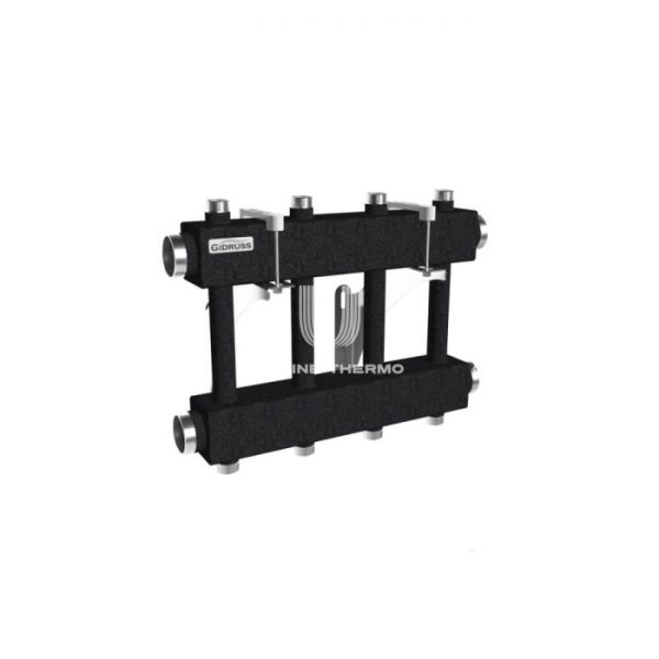 Модульный распределительный коллектор Gidruss (Гидрусс) MK-250-4DU, до 250 кВт, конструкционная сталь