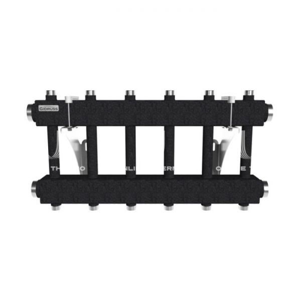 Модульный распределительный коллектор Gidruss (Гидрусс) MK-250-6DU, до 250 кВт, конструкционная сталь