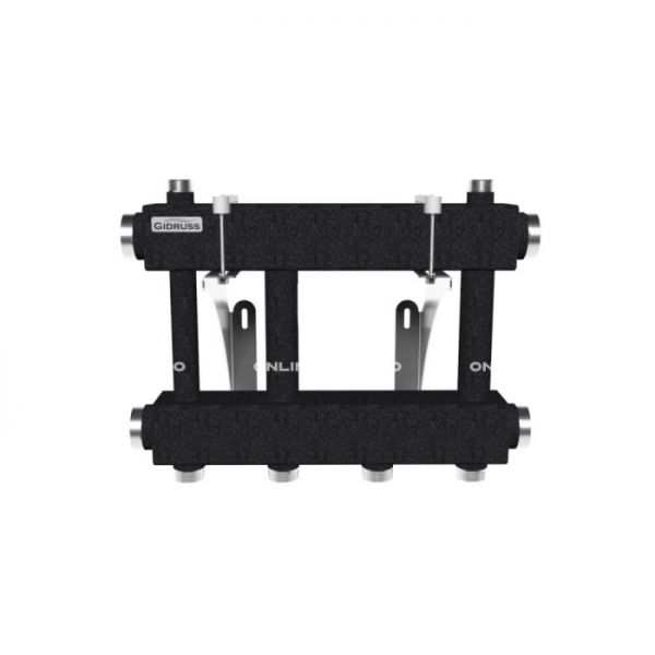 Модульный распределительный коллектор Gidruss (Гидрусс) MK-250-2x32, до 250 кВт, конструкционная сталь