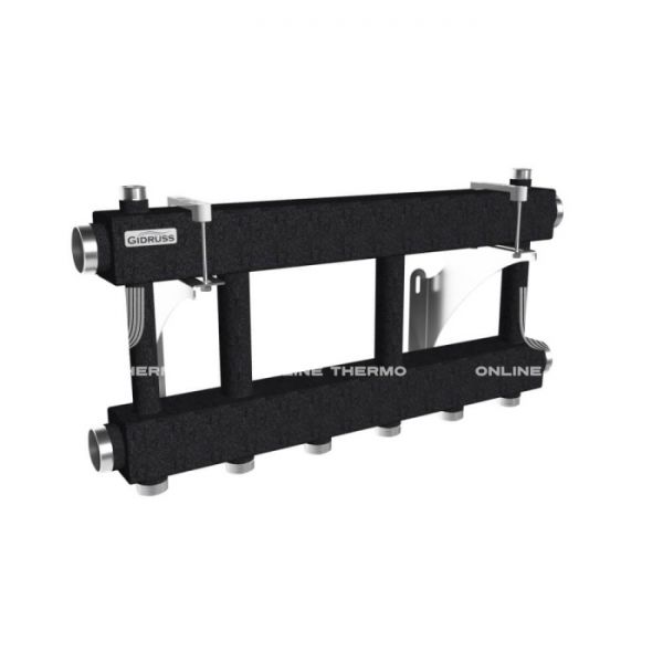 Модульный распределительный коллектор Gidruss (Гидрусс) MK-250-3x32, до 250 кВт, конструкционная сталь