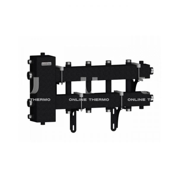 Балансировочный коллектор Gidruss (Гидрусс) BM-150-5DU, до 150 кВт, конструкционная сталь