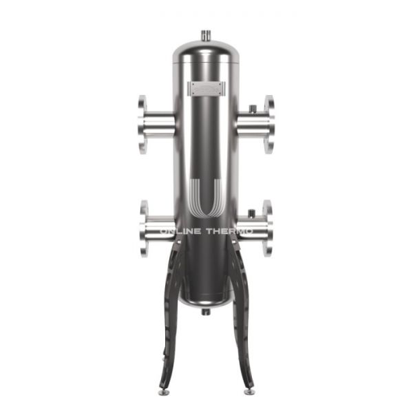 Гидравлический разделитель (гидрострелка) Gidruss (Гидрусc) GRSS-600-80 DN-80, фланец, до 600 кВт, нержавеющая сталь