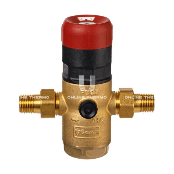 Редуктор давления (клапан понижения давления) Goetze DR07-1/2H GTZARM002, для горячей воды, латунь