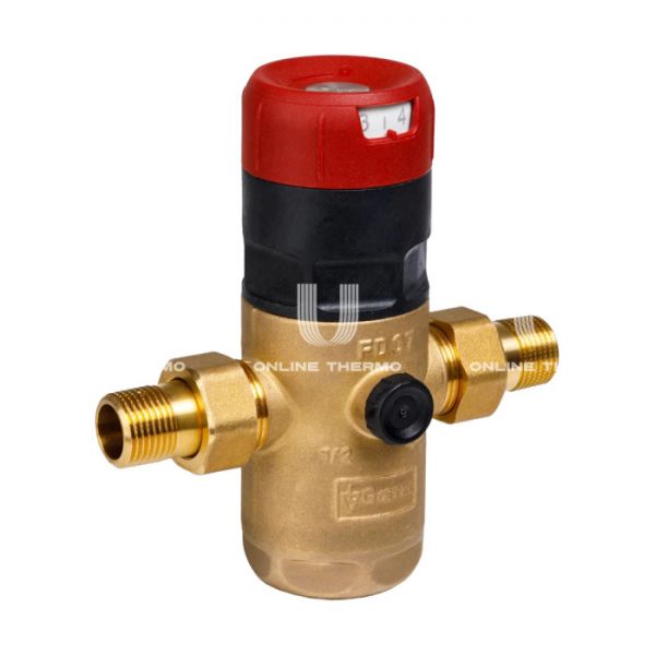 Редуктор давления (клапан понижения давления) Goetze DR07-3/4H GTZARM004, для горячей воды, латунь