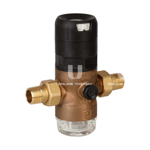 Редуктор давления (клапан понижения давления) Goetze G06F-3/4C GTZARM013, для холодной воды, красная бронза