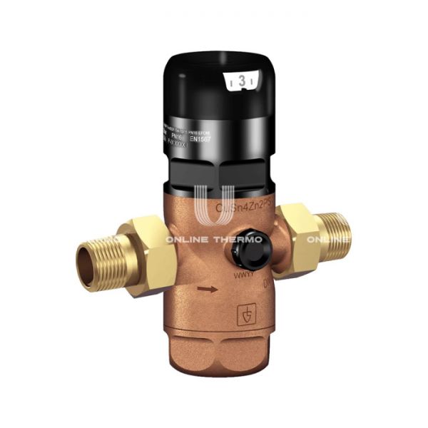 Редуктор давления (клапан понижения давления) Goetze G06F-1 1/4H (SP), для холодной и горячей воды, красная бронза