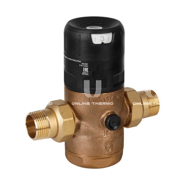 Редуктор давления (клапан понижения давления) Goetze G06F-2H GTZARM022, для горячей воды, красная бронза