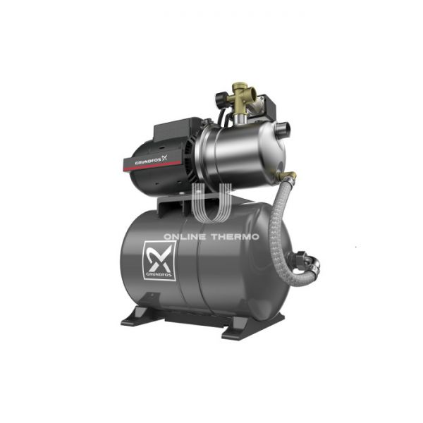 Самовсасывающая насосная установка Grundfos JP 3-42 PT-H 99463874, бак 20 л