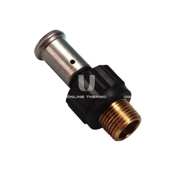 Муфта переходная (переходник) с наружной резьбой Henco 17PK-2606, 26х1", пресс-фитинг