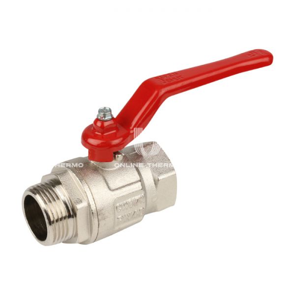 Кран шаровый Itap Ideal 0910012 1/2" НР-ВР, 091, полнопроходной, ручка-рычаг