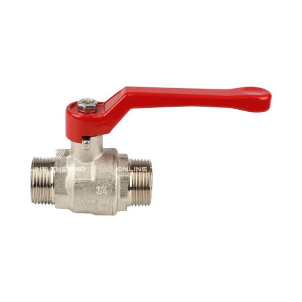 Кран шаровый Itap Ideal 0990034 3/4" НР-НР, 099, полнопроходной, ручка-рычаг