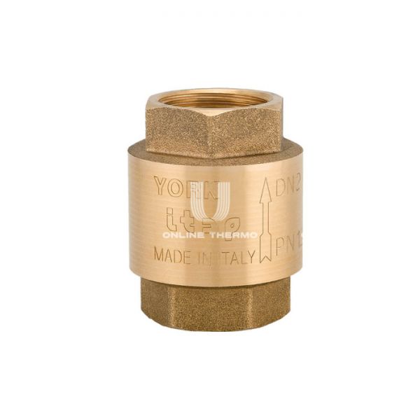 Обратный клапан Itap York 1030300 3" ВР, серия 103, с нейлоновым диском