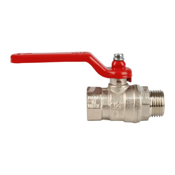 Кран шаровый Itap Vienna 1170100 1" НР-ВР, 117, стандартный проход, ручка-рычаг