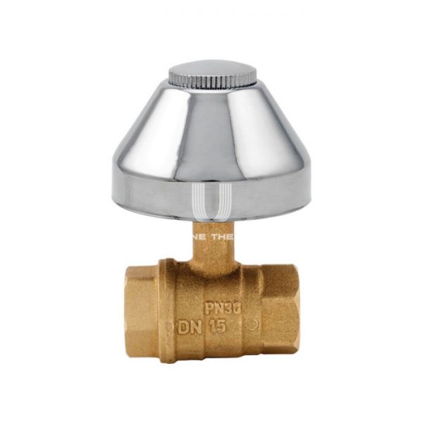 Кран шаровый для сантехнических приборов Itap 1360034, 3/4" ВР-ВР, 136, с колпачком