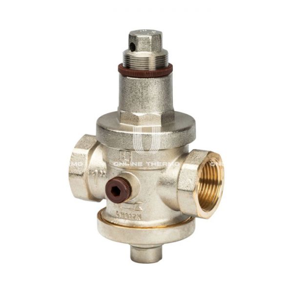 Редуктор давления Itap Europress 143 1", PN25, 1-6 бар, с присоединением к манометру, никелированный