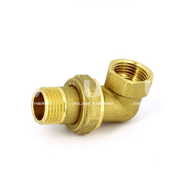 Угловое разъемное соединение "американка" Itap 1520114, ВР-НР 1 1/4", серия ART 152, с плоским уплотнением