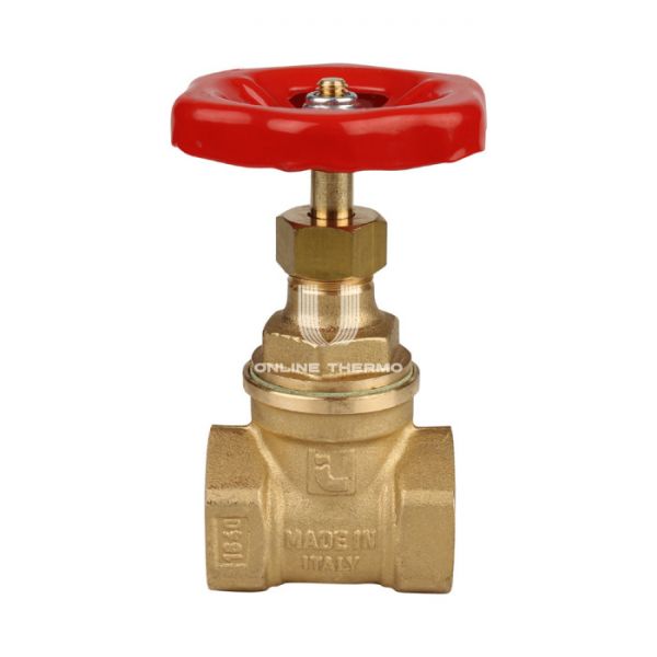 Латунная задвижка клиновая Itap 1560112 PN16 1 1/2" ВР, серия 156