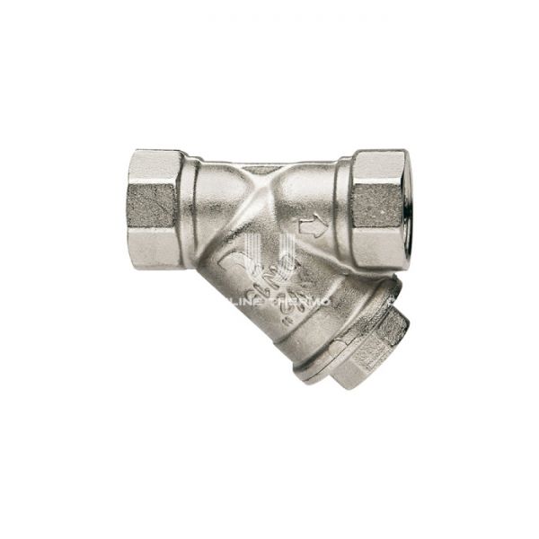 Косой фильтр механической (грубой) очистки Itap 1930100 1" ВР-ВР, серия 193, никелированный