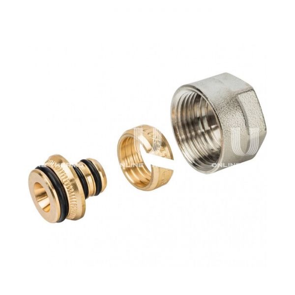 Резьбозажимное соединение (фитинг евроконус) Luxor TP 99 67861612, 3/4" для труб PEX-AL-PEX 16х2.0 мм