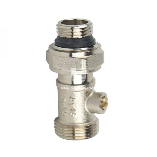 Узел нижнего подключения Ogint 1/2"х3/4" ЕК НР, прямой, одинарный раздельный