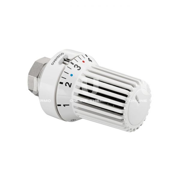 Термостатическая головка (термостат) Oventrop Uni XHM 1011360, жидкостная, M30х1.5, с увеличенным ходом штока, белая