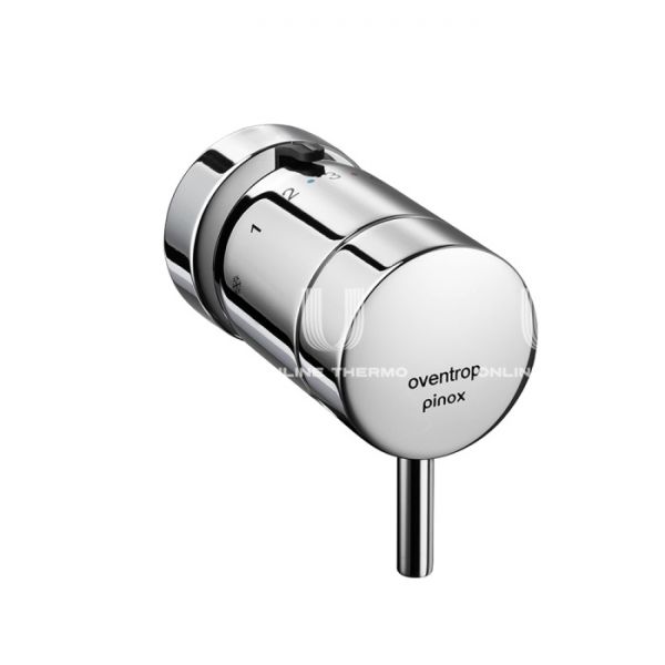 Термостатическая головка (термостат) Oventrop pinox Н 1012165, жидкостная, M30х1.5, хромированная