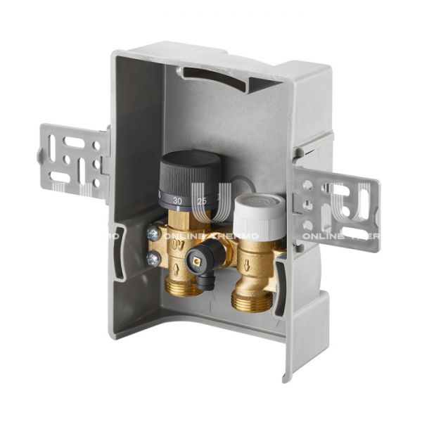Набор терморегулятора Oventrop Unibox T-RTL Vario 1022734, 20-40°C, без крышки
