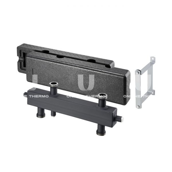 Гидравлический разделитель (гидрострелка) Oventrop 1351591, DN 32, с термоизоляцией и крепежом