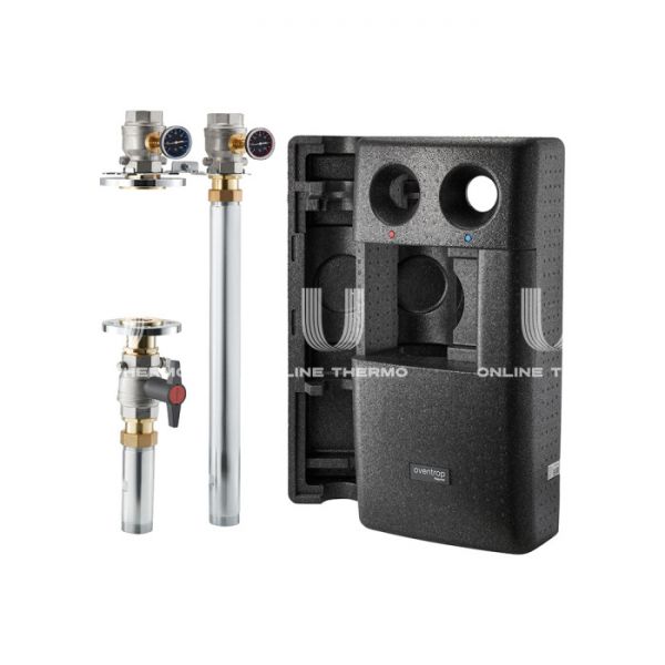 Насосная группа Oventrop Regumat S-280 1358540, прямая, DN 50 (2"), без насоса, доп. шаровый кран
