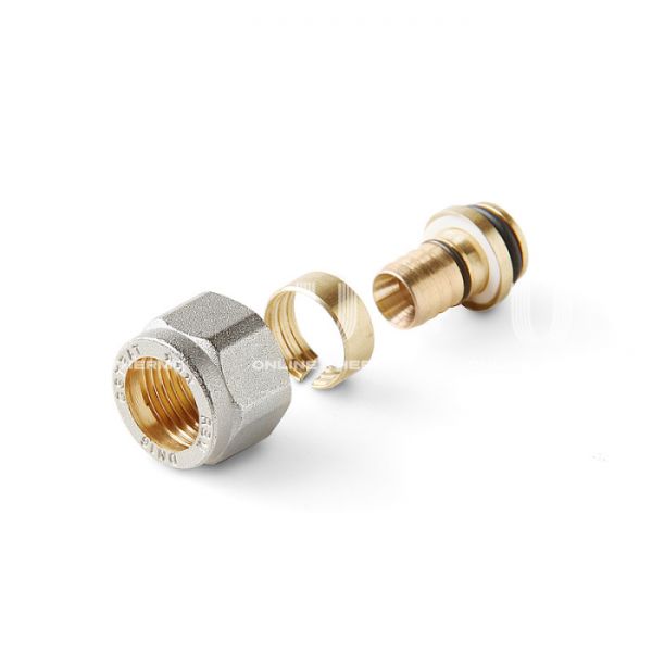 **Компрессионный фитинг RBM 27961600 1/2" для труб 16х2.0, для коллектора RBM серии 279